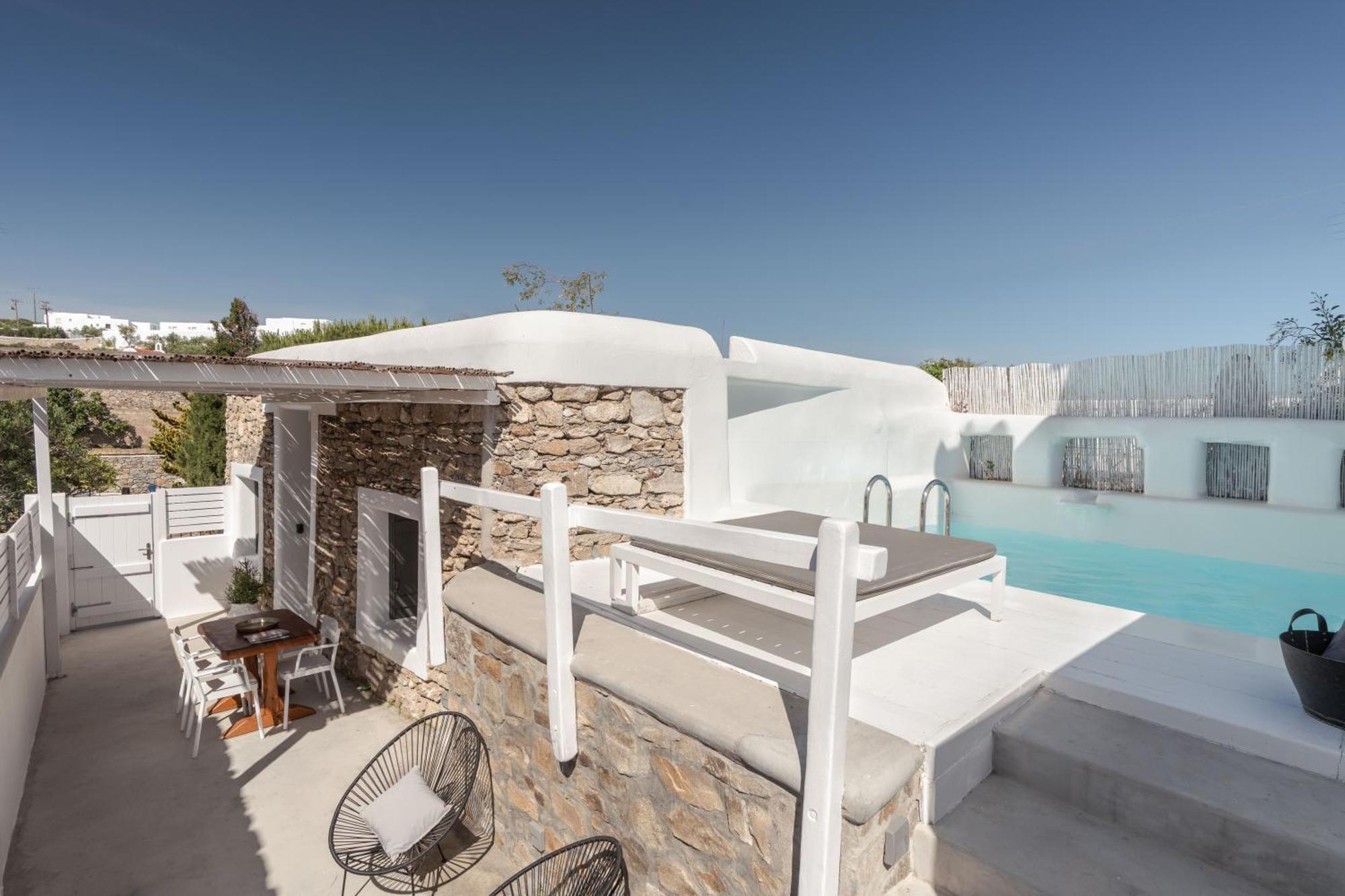 Вилла Casa Bo Private Pool By Monocle Mykonos Town Экстерьер фото